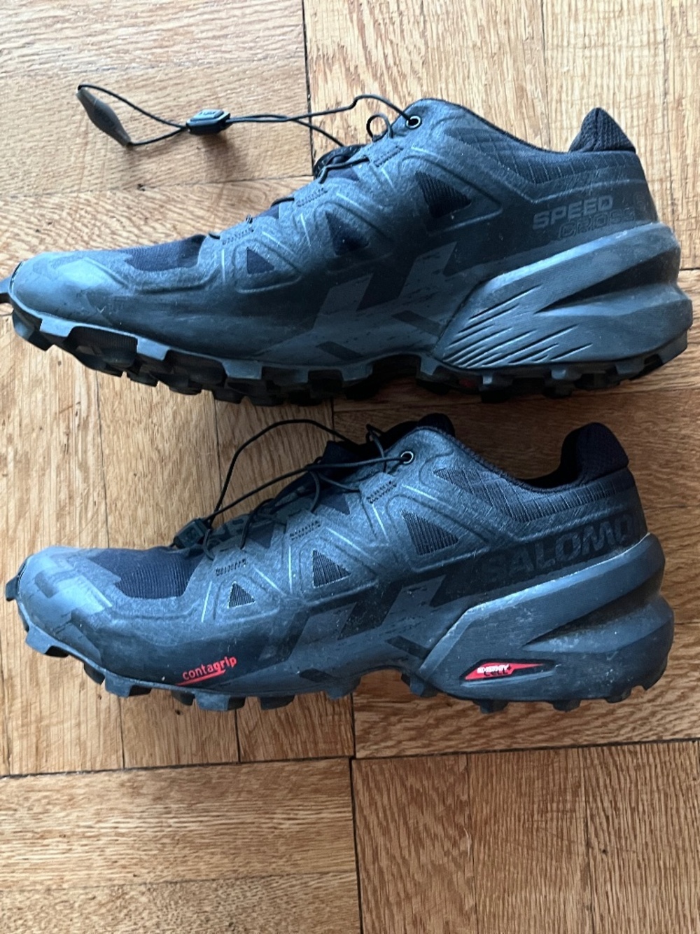 Salomon Speedcross 6 Black 9.5 Worn twice